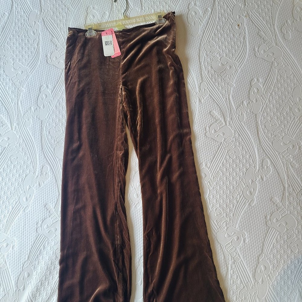 Velvet pants